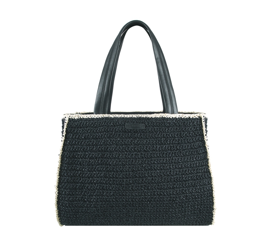 SEABREEZE SHOPPER LARGE BLACK